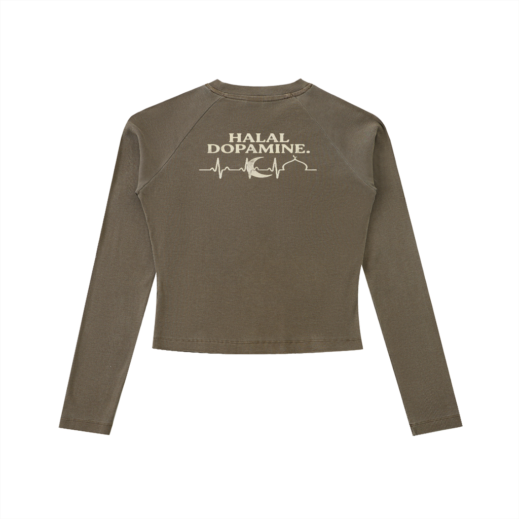 Halal dopamine Long Sleeve Slim Tee