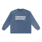 Washed TAWAKKUL MAXXING Long Sleeve