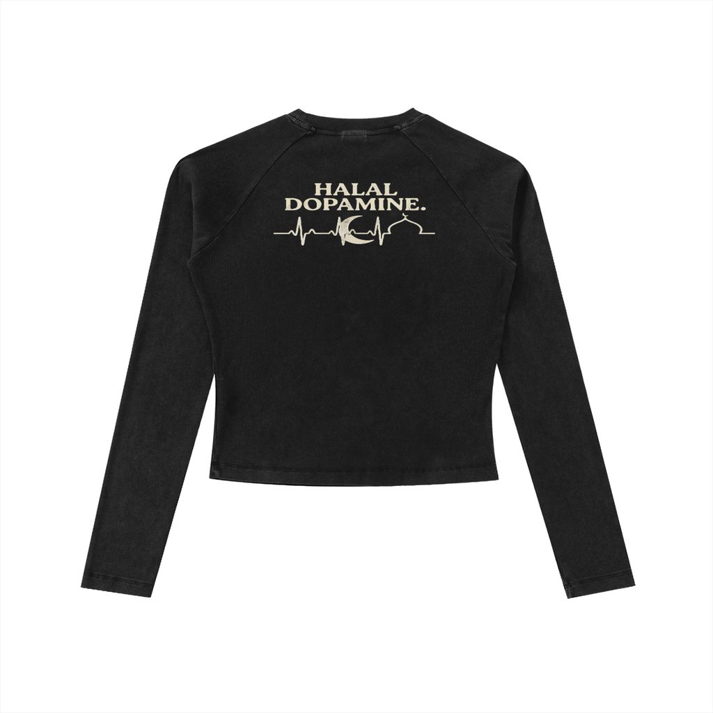 Halal dopamine Long Sleeve Slim Tee