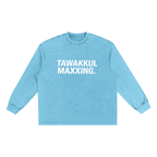 Washed TAWAKKUL MAXXING Long Sleeve